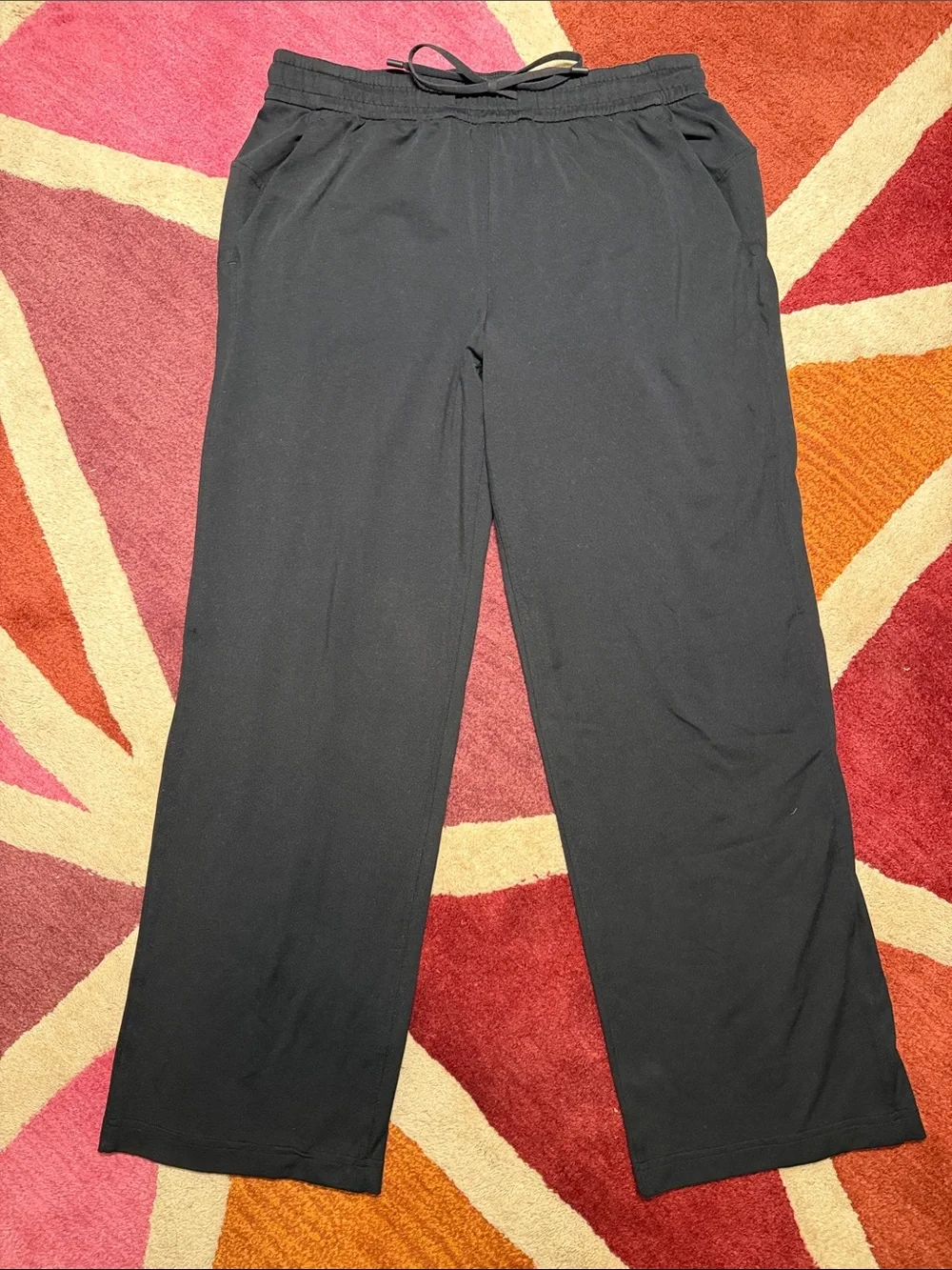 Lululemon Soft Jersey Straight-Leg Mid-Rise Pant Size 8